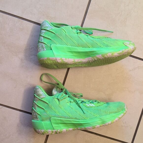 Adidas Dame 7 Shoes Sneaker 11.5  Basketball GCA I Am My Own Fan Solar Green main image 13